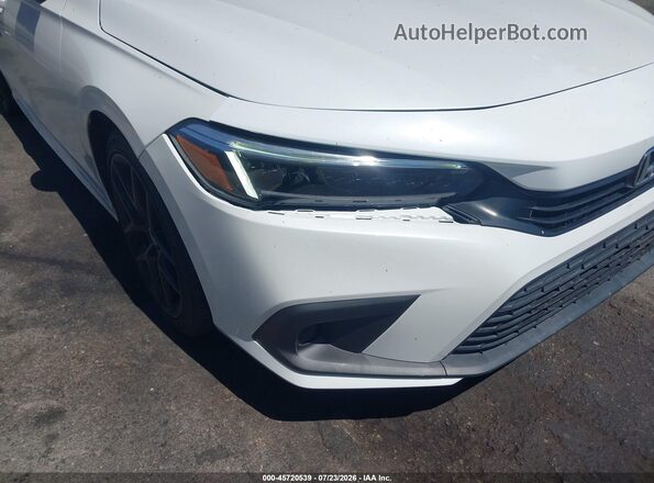2HGFE2F52NH525866 2022 HONDA CIVIC White წინა ხედი