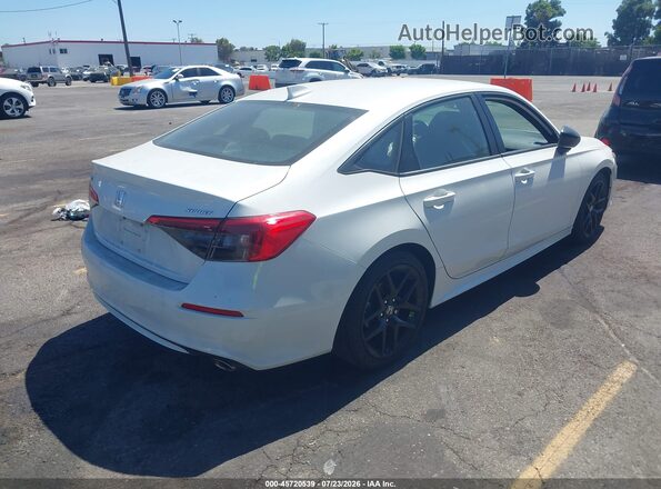 2HGFE2F52NH525866 2022 HONDA CIVIC White უკანა მარჯვენა