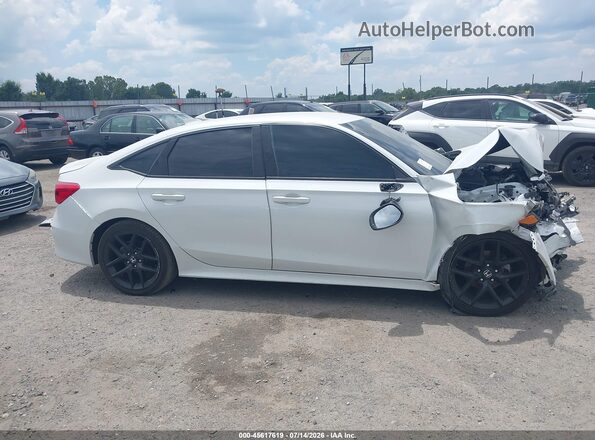 2HGFE2F52NH533529 2022 HONDA CIVIC White Vista interior trasera