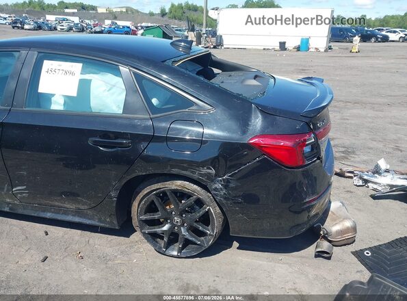 2HGFE2F52NH551223 2022 HONDA CIVIC Black წინა ხედი