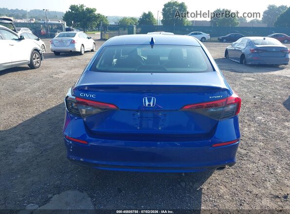 2HGFE2F52NH562190 2022 HONDA CIVIC Blue 