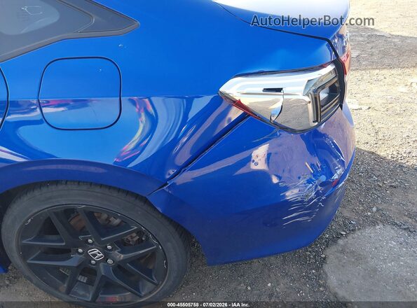 2HGFE2F52NH562190 2022 HONDA CIVIC Blue 