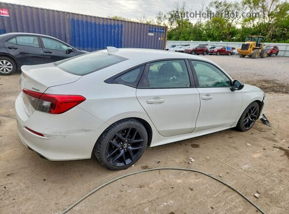 2HGFE2F52NH569060 2022 HONDA CIVIC Белый Задняя правая четверть