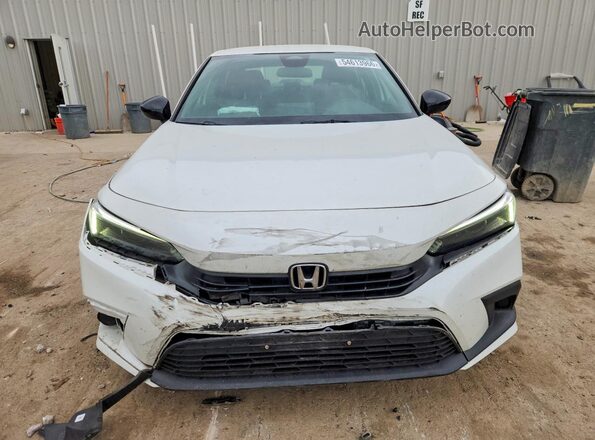 2HGFE2F52NH569060 2022 HONDA CIVIC Белый Вид спереди