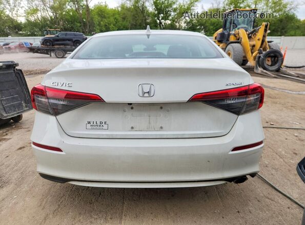 2HGFE2F52NH569060 2022 HONDA CIVIC Белый Вид сзади