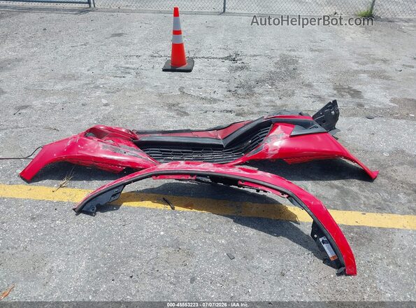 2HGFE2F52NH587378 2022 HONDA CIVIC Красный Вид щитка приборов