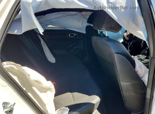 2HGFE2F52NH593651 2022 HONDA CIVIC White Вид задніх сидінь