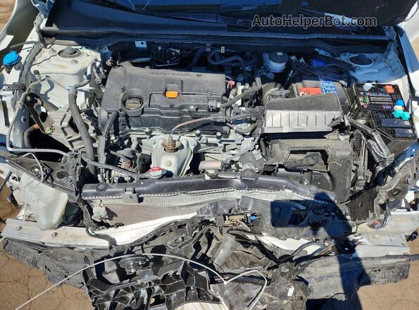 2HGFE2F52NH593651 2022 HONDA CIVIC White Вид задньої частини салону