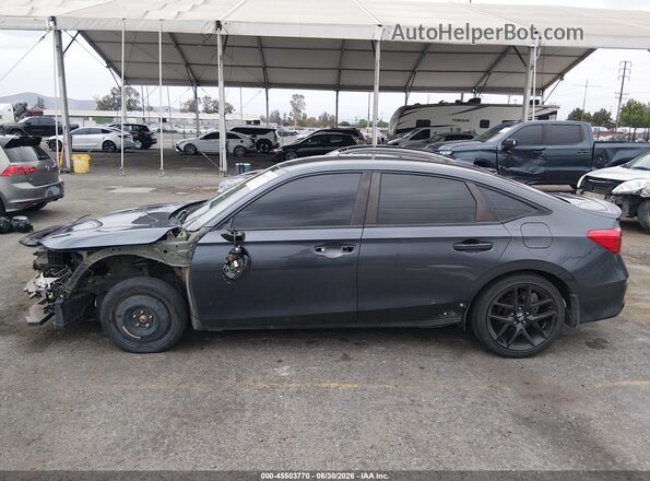 2HGFE2F52NH600596 2022 HONDA CIVIC Gray 