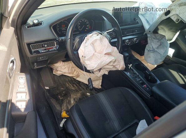 2HGFE2F52NH603465 2022 HONDA CIVIC Серебряный Вид панели приборов