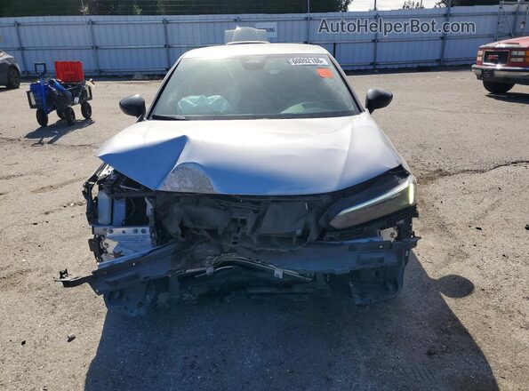 2HGFE2F52NH603465 2022 HONDA CIVIC Серебряный Вид спереди