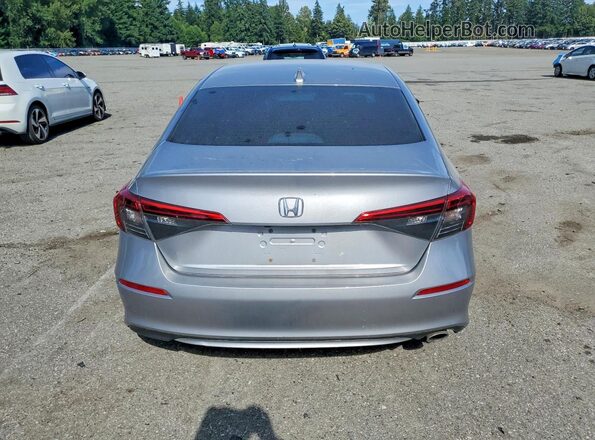 2HGFE2F52NH603465 2022 HONDA CIVIC Серебряный Вид сзади