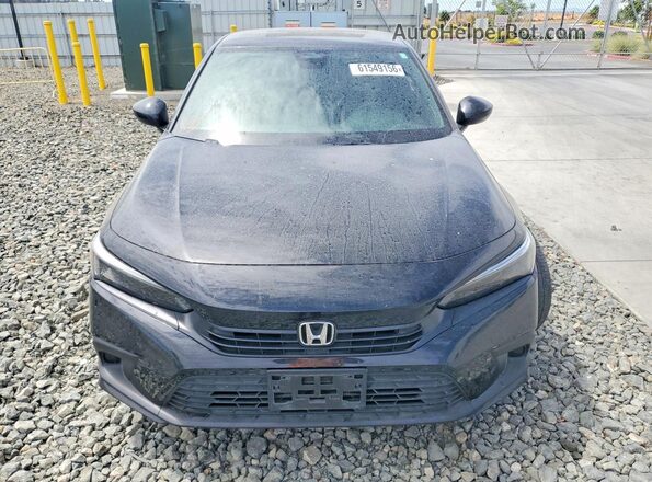 2HGFE2F52NH604180 2022 HONDA CIVIC Black Вид спереду