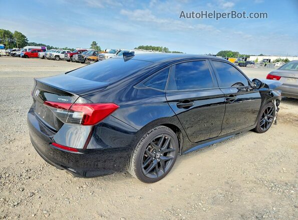 2HGFE2F52NH607693 2022 HONDA CIVIC Black Задня права чверть