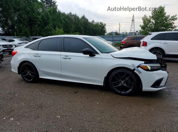 2HGFE2F52PH104927 2023 HONDA CIVIC White Передня права чверть
