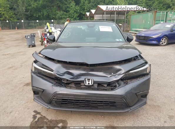 2HGFE2F52PH516751 2023 HONDA CIVIC Gray ხელსაწყოთა პანელის ხედი