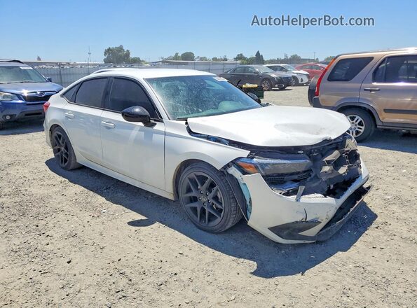 2HGFE2F52PH534196 2023 HONDA CIVIC Белый Передняя правая четверть