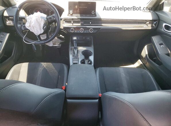 2HGFE2F52PH534196 2023 HONDA CIVIC Белый Вид панели приборов