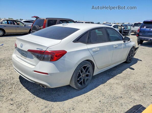 2HGFE2F52PH534196 2023 HONDA CIVIC Белый Задняя правая четверть