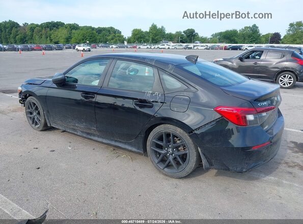 2HGFE2F52PH553251 2023 HONDA CIVIC Black Rear left