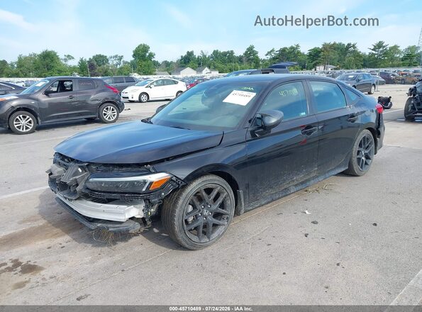 2HGFE2F52PH553251 2023 HONDA CIVIC Black Front left