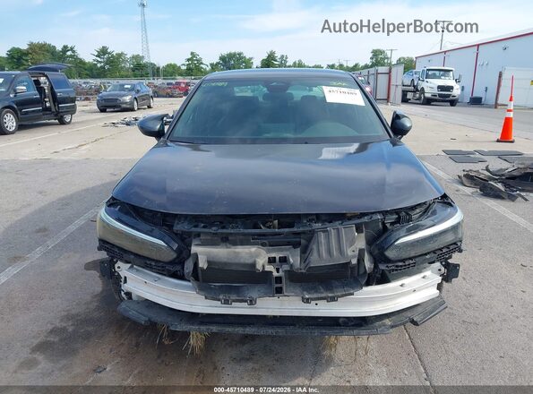 2HGFE2F52PH553251 2023 HONDA CIVIC Black Rear interior view