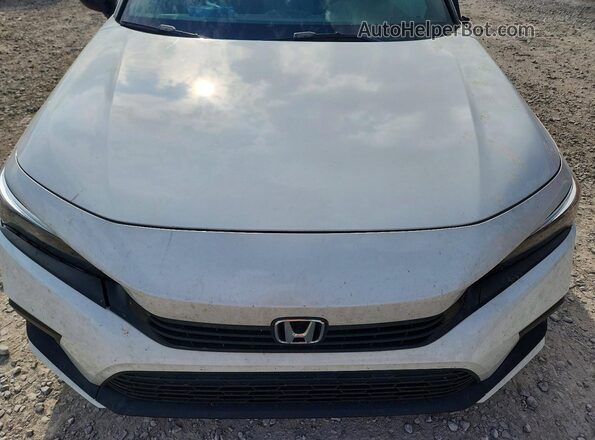 2HGFE2F52PH554335 2023 HONDA CIVIC White Vista interior trasera