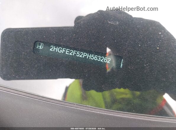 2HGFE2F52PH563262 2023 HONDA CIVIC Black 