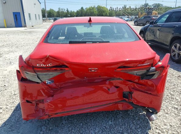 2HGFE2F52PH564847 2023 HONDA CIVIC Red Հետևի տեսք