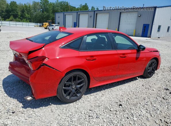 2HGFE2F52PH564847 2023 HONDA CIVIC Red Հետևի աջ
