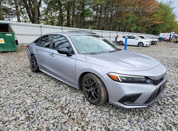 2HGFE2F52RH505347 2024 HONDA CIVIC Серебряный Передняя правая четверть