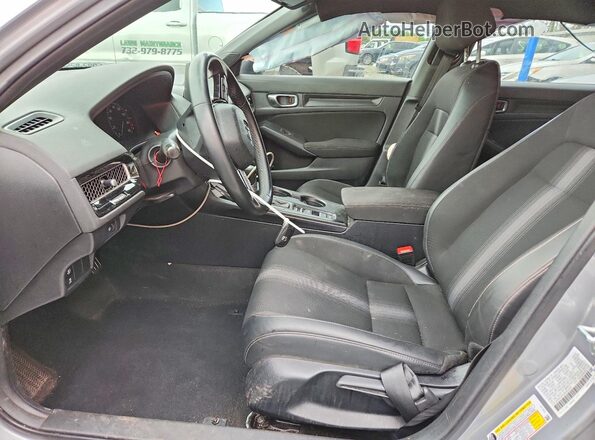 2HGFE2F52RH505347 2024 HONDA CIVIC Серебряный Вид салона спереди