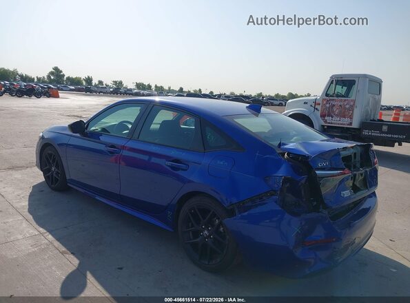 2HGFE2F52RH539014 2024 HONDA CIVIC Синий Задняя левая четверть