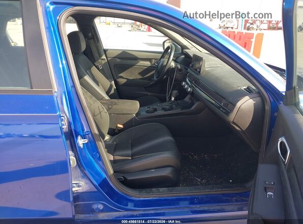 2HGFE2F52RH539014 2024 HONDA CIVIC Синий Вид салона спереди