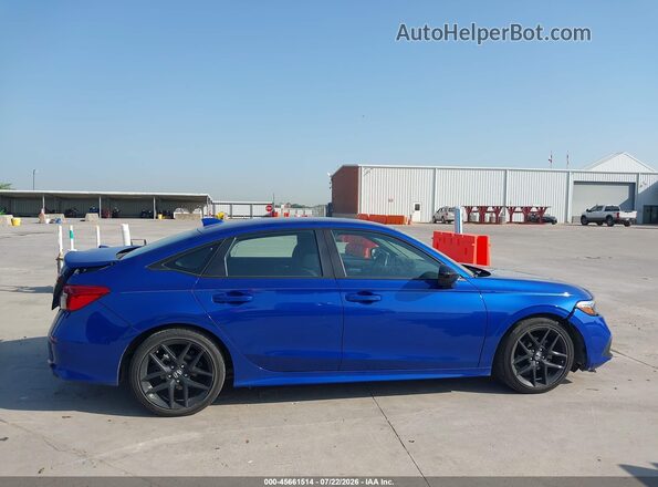 2HGFE2F52RH539014 2024 HONDA CIVIC Синий Панорамный вид салона 360°