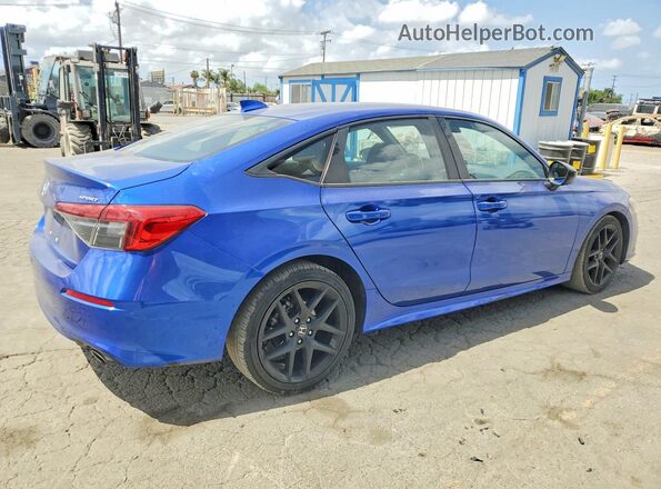 2HGFE2F52RH539482 2024 HONDA CIVIC Синий Задняя правая четверть