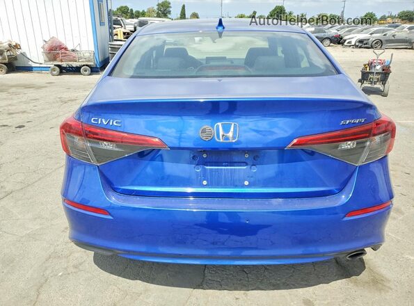 2HGFE2F52RH539482 2024 HONDA CIVIC Синий Вид сзади