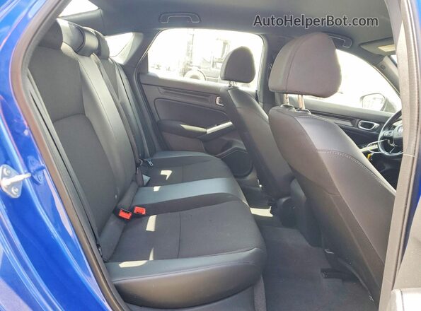 2HGFE2F52RH539482 2024 HONDA CIVIC Синий Вид задних сидений