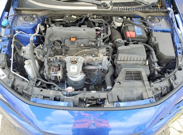 2HGFE2F52RH539482 2024 HONDA CIVIC Синий Вид задней части салона