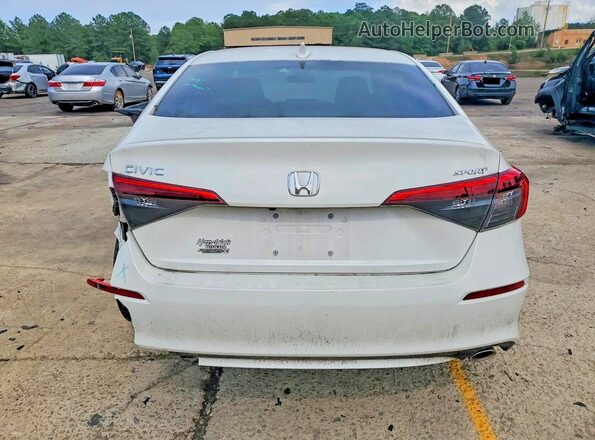 2HGFE2F52RH545055 2024 HONDA CIVIC White Вид ззаду
