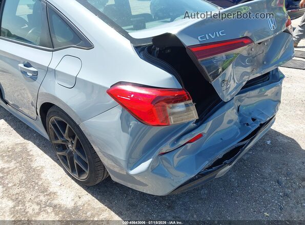 2HGFE2F52RH547517 2024 HONDA CIVIC Gray Դիմացի տեսք