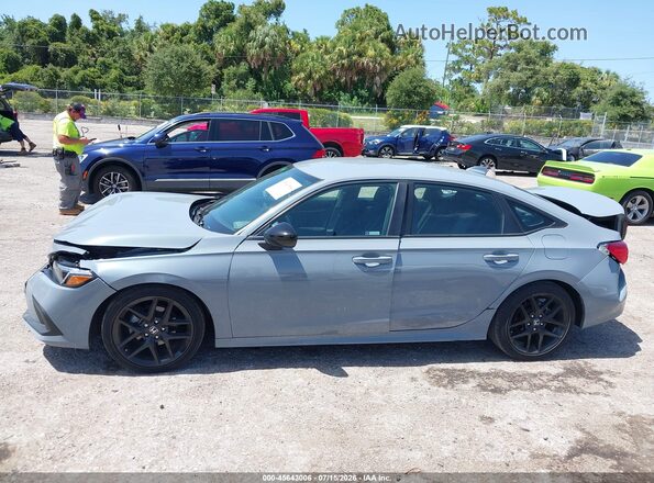 2HGFE2F52RH547517 2024 HONDA CIVIC Gray Սալոնի 360 աստիճան տեսք