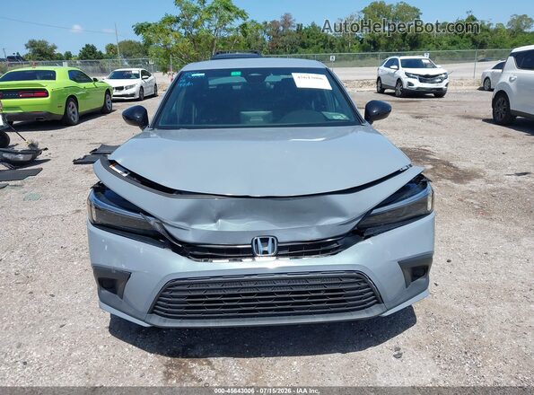 2HGFE2F52RH547517 2024 HONDA CIVIC Gray Սարքավորումների վահանակի տեսք
