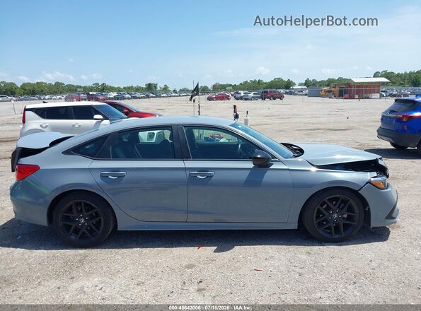 2HGFE2F52RH547517 2024 HONDA CIVIC Gray Սալոնի հետևի տեսք