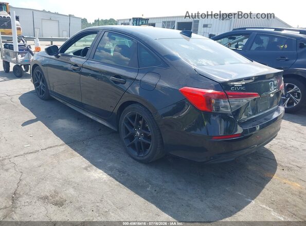 2HGFE2F52RH550773 2024 HONDA CIVIC Black Հետևի ձախ