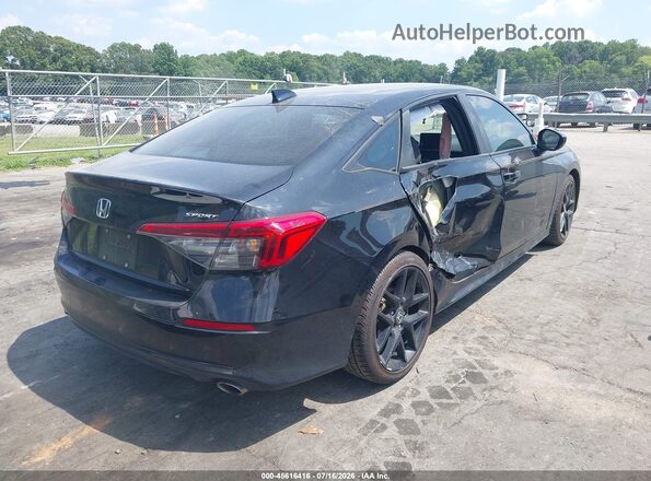 2HGFE2F52RH550773 2024 HONDA CIVIC Black Հետևի աջ