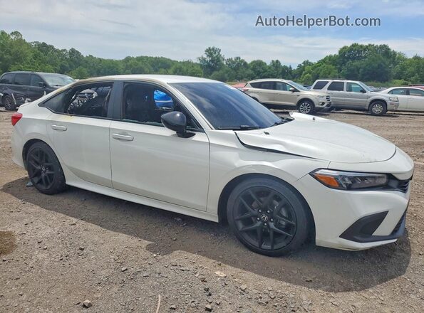 2HGFE2F52RH590450 2024 HONDA CIVIC White Передня права чверть