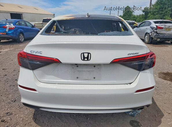 2HGFE2F52RH590450 2024 HONDA CIVIC White Вид ззаду
