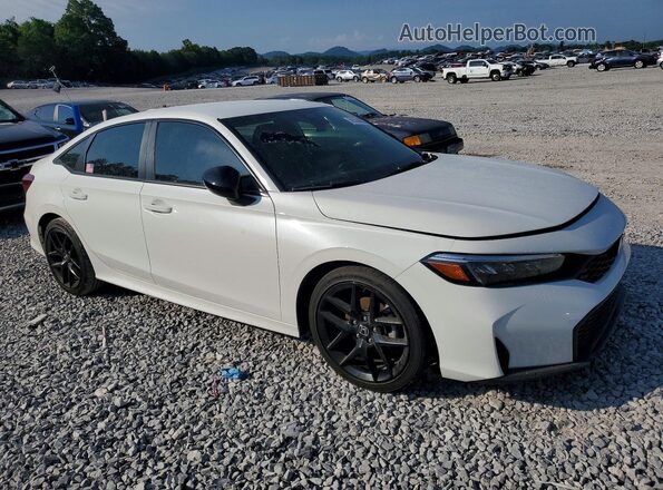 2HGFE2F52SH501577 2025 HONDA CIVIC White Передня права чверть