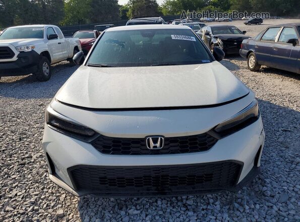 2HGFE2F52SH501577 2025 HONDA CIVIC White Вид спереду